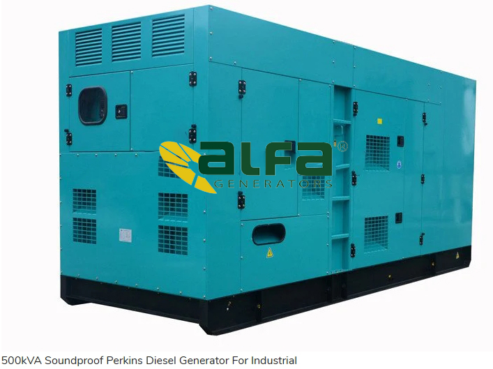 600kVA Diesel Generator Set Drived by Perkins 2806C-E18TAG1A
