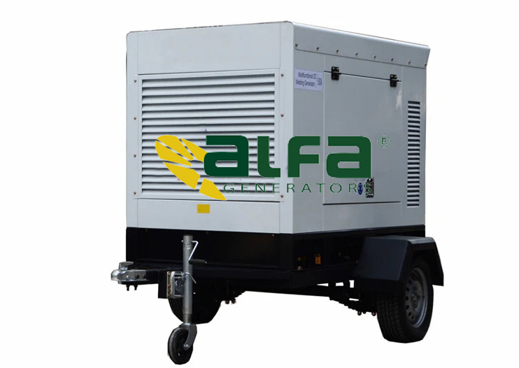 Perkins A-P71 65kVA Mobile Diesel Generator